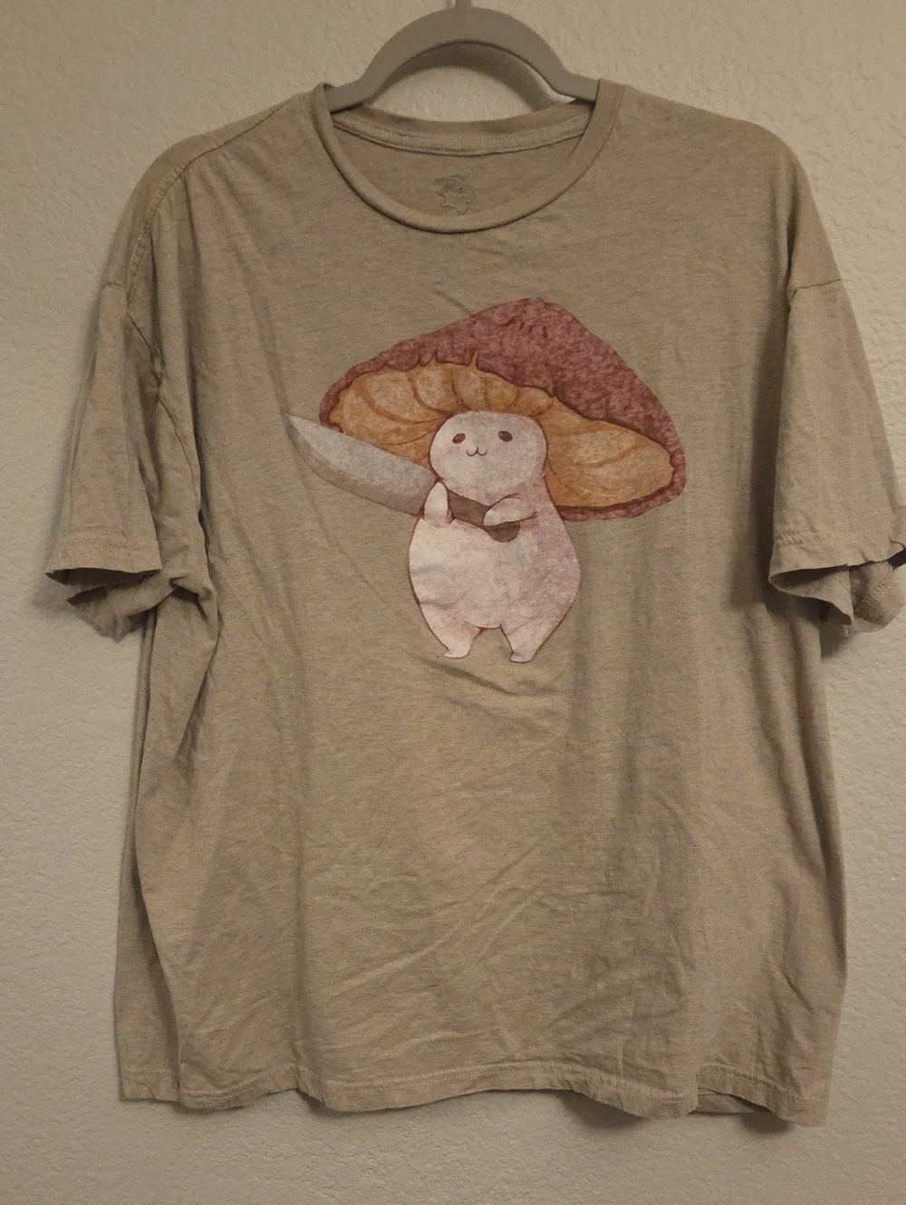 Aggressive Mushroom Graphic T-shirt